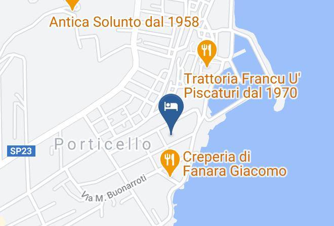 Palermo - Hotel Baia Del Sole Maps