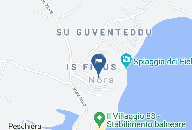 Cagliari - Hotel Baia Di Nora Maps