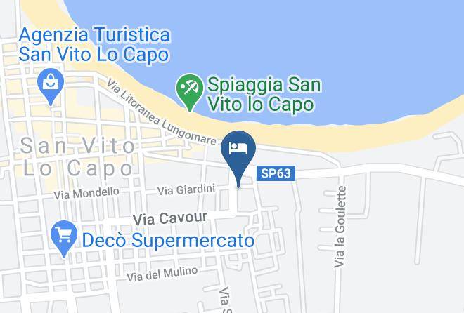 Trapani - Hotel Baia Di Venere Maps