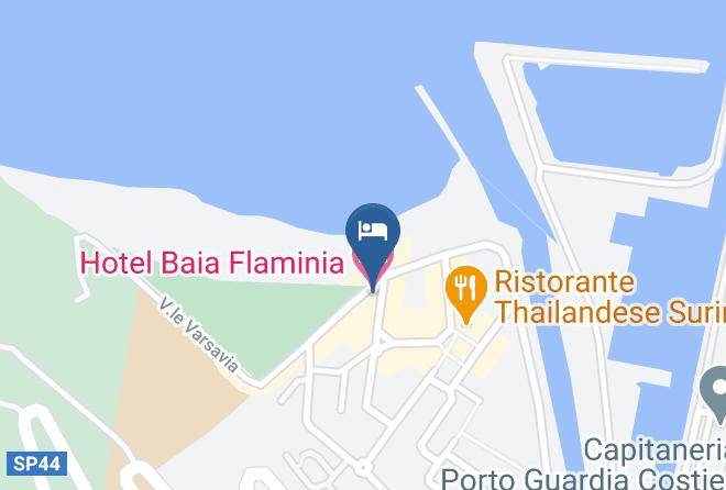 Pesaro And Urbino - Hotel Baia Flaminia Maps
