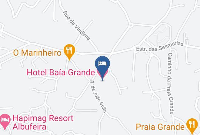 Albufeira - Hotel Baia Grande Maps