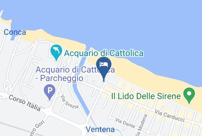 Rimini - Hotel Baia Marina Maps
