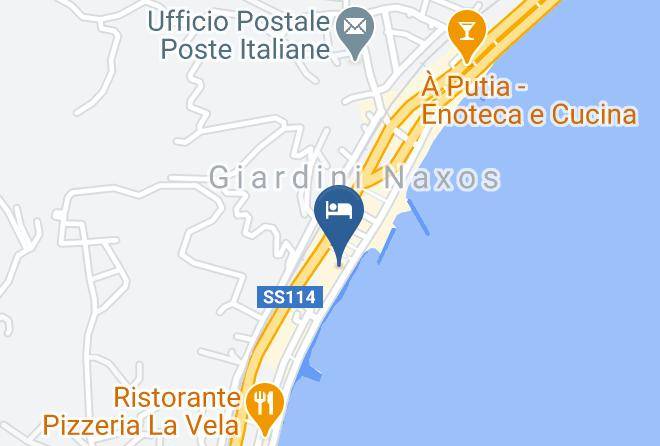 Messina - Hotel Baia Otello Maps