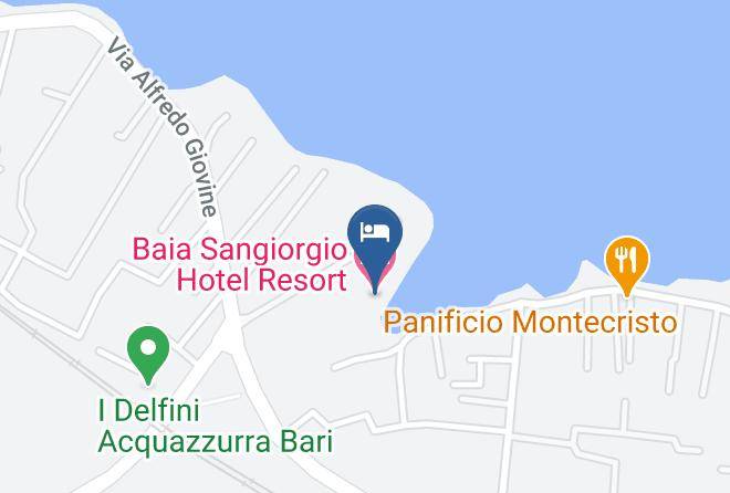Bari - Baia Sangiorgio Hotel Resort Maps