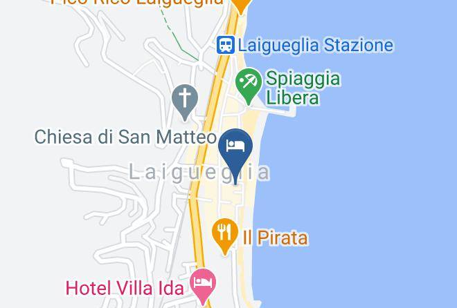 Savona - Hotel Baiadelsole Maps
