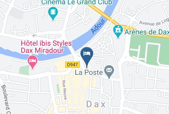 Landes - Hotel Sarrailh Maps