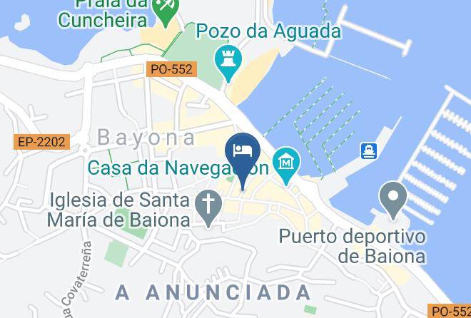 Pontevedra - Hotel Baiona Maps