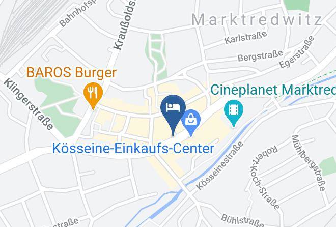 Wunsiedel - Hotel Bairischer Hof Maps