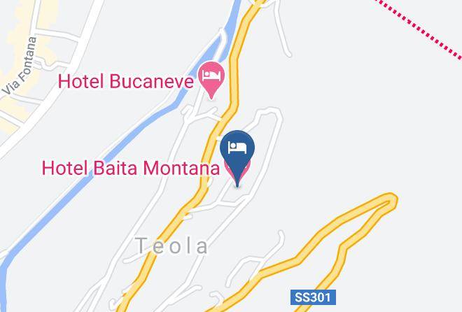 Sondrio - Hotel Baita Montana Maps