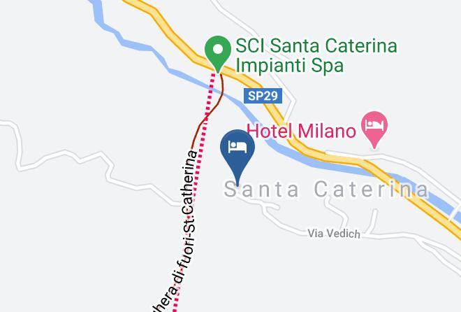 Sondrio - Hotel Baita Sciatori Maps