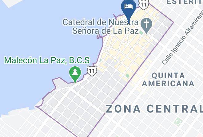 La Paz - Hotel Baja South Maps