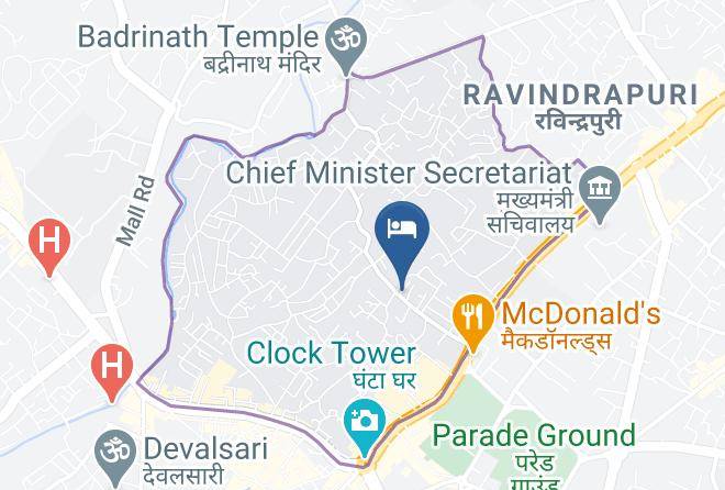 Dehradun - Hotel Bajaj Inn Maps
