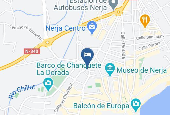 Malaga - Hotel Bajamar Centro Maps