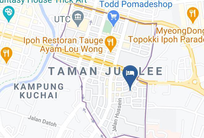 Kinta District - Hotel Bajet Ipoh Maps