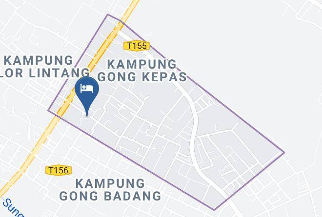 Hotel Bajet Mughoh Sengoti Map