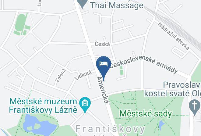Cheb - Hotel Bajkal Maps