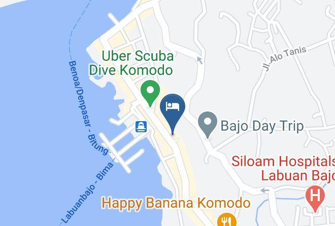 Hotel Bajo Beach Map