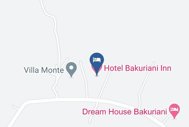 Borjomi - Hotel Bakuriani Inn Maps