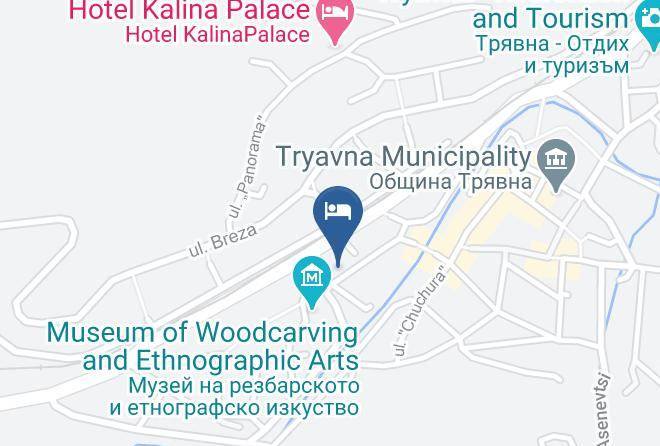 Tryavna - Hotel Balabanovata Kashta Maps
