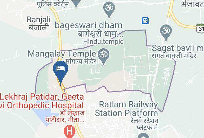 Hotel Balaji Central Map