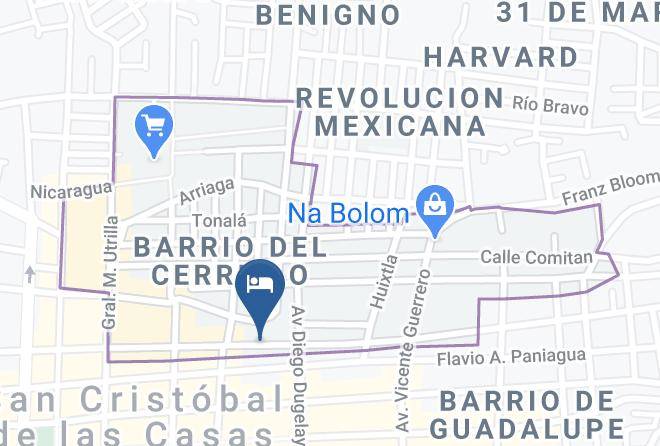 San Cristobal De Las Casas - Hotel Balam Maps