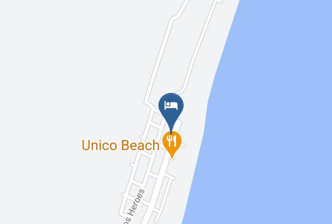 Puerto Morelos - Hotel Balanca Studios Maps