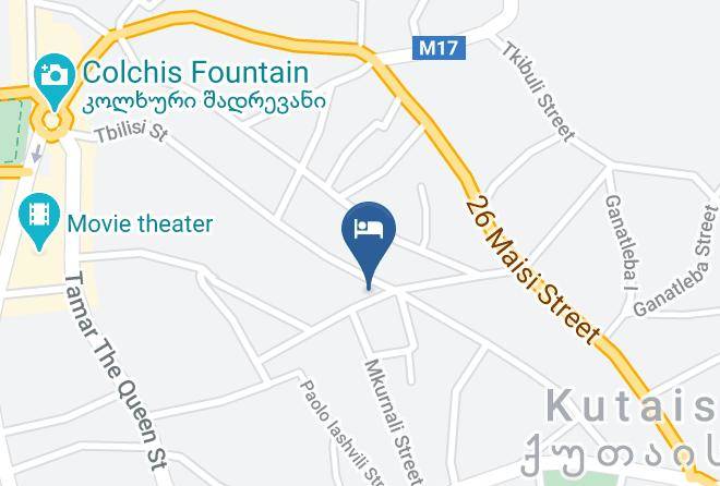 Kutaisi - Hotel Balanchine Maps