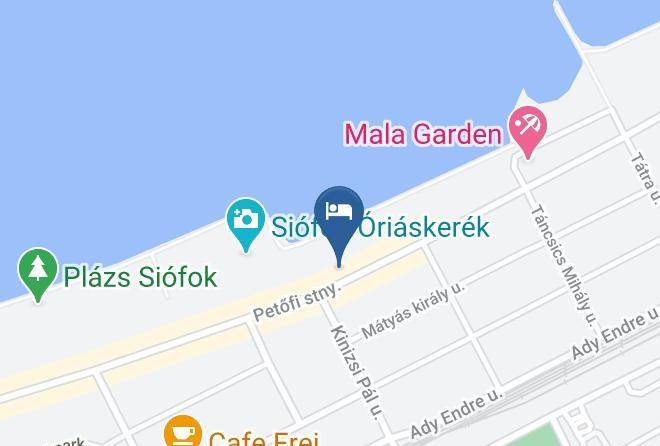 Siofok - Hotel Balaton Maps