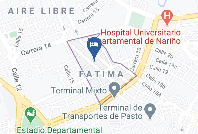 Pasto - Hotel Balcon De Luna 1 Maps