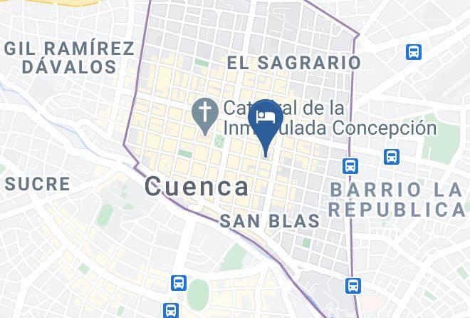 Cuenca - Hotel Balcon Del Arte Maps