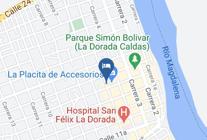 La Dorada - Hotel Balcones De San Diego Maps