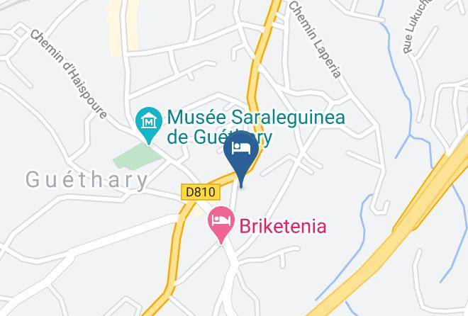 Pyrenees Atlantiques - Hotel Balea Maps
