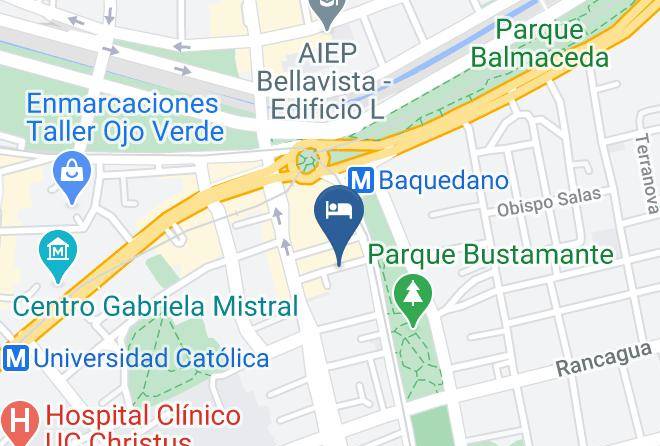 Santiago - Hotel Baleares Maps