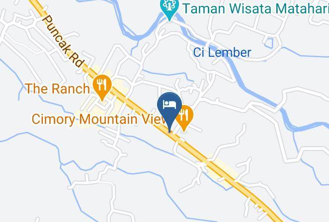 Bogor Regency - Hotel Bali Puncak Maps