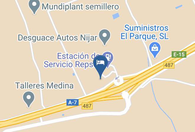 Almeria - Hotel Balisa Maps