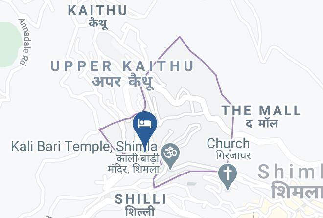 Shimla - Hotel Baljees Regency Maps