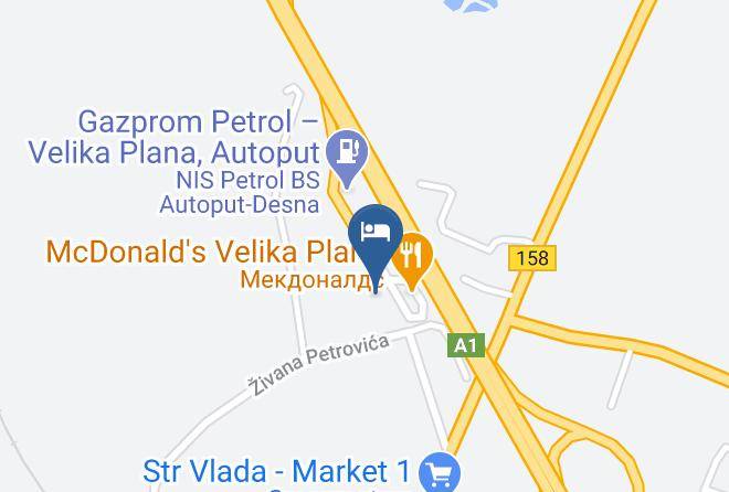 Podunavlje District - Hotel Balkan Highway Sabah Gaztesi Maps