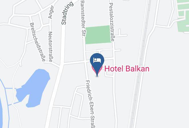 Sommerda - Hotel Balkan Maps