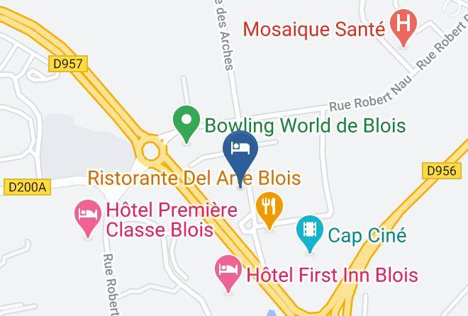 Loir Et Cher - Hotel Initial By Balladins Blois Maps