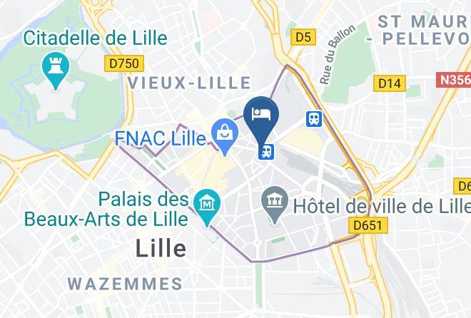 Nord - Hotel Chagnot Lille Maps