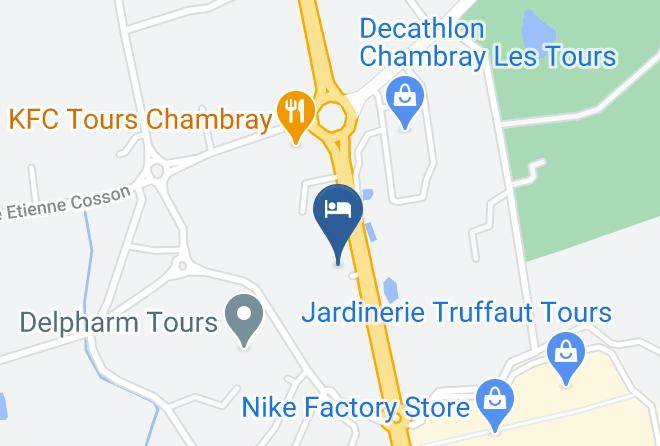 Indre Et Loire - Hotel Initial By Balladins Tours Sud Maps