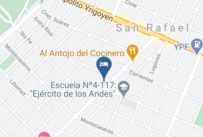 San Rafael - Hotel Balloffet Maps