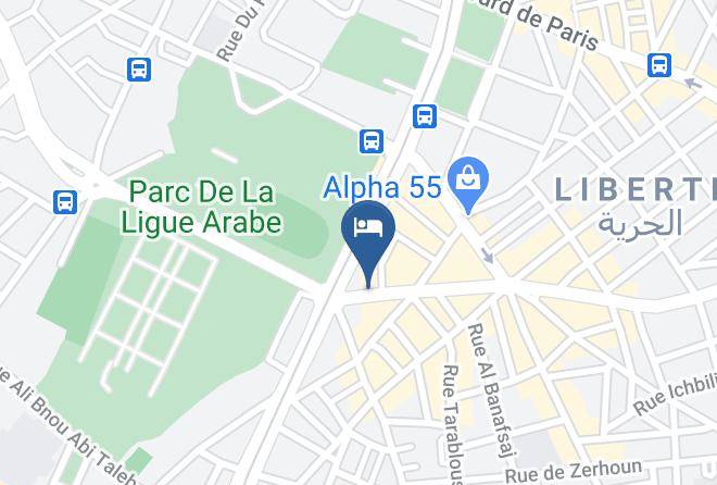Casablanca - Hotel Balmoral Maps