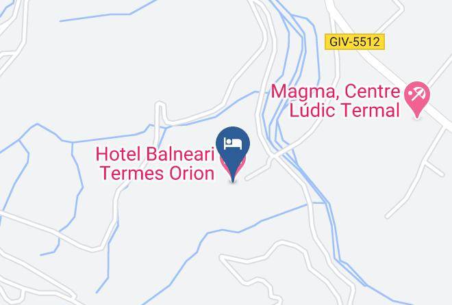 Girona - Hotel Balneari Termes Orion Maps