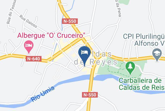 Pontevedra - Hotel Balneario Davila Maps