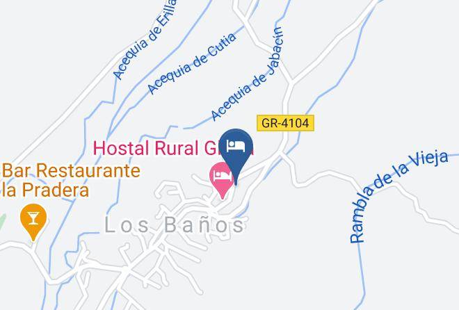 Granada - Hotel Balneario De Graena Maps