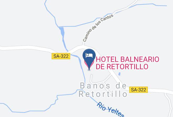 Salamanca - Hotel Balneario De Retortillo Maps