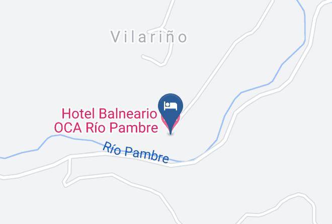 Hotel Balneario Oca Rio Pambre Map