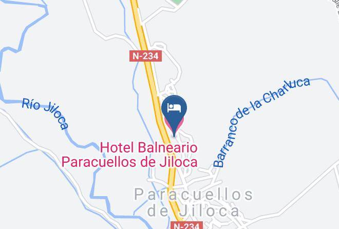Hotel Balneario Paracuellos De Jiloca Map