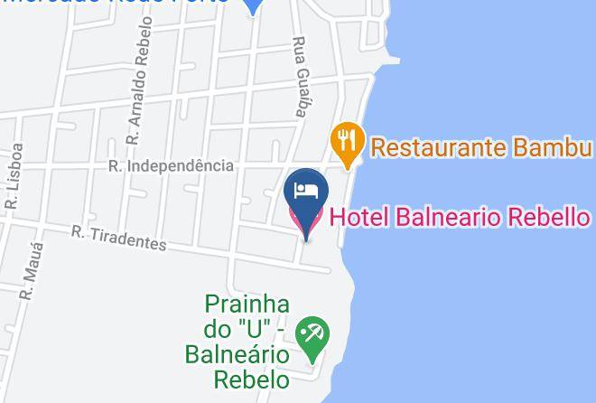 Hotel Balneario Rebello Map